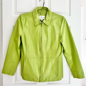 Leather Worthington Short Jacket Medium